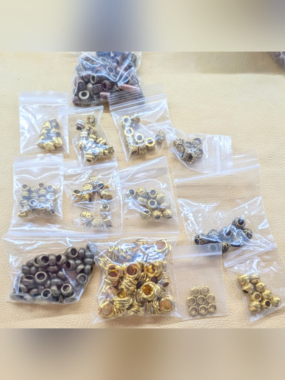 Large Lot Of Spacer Charms